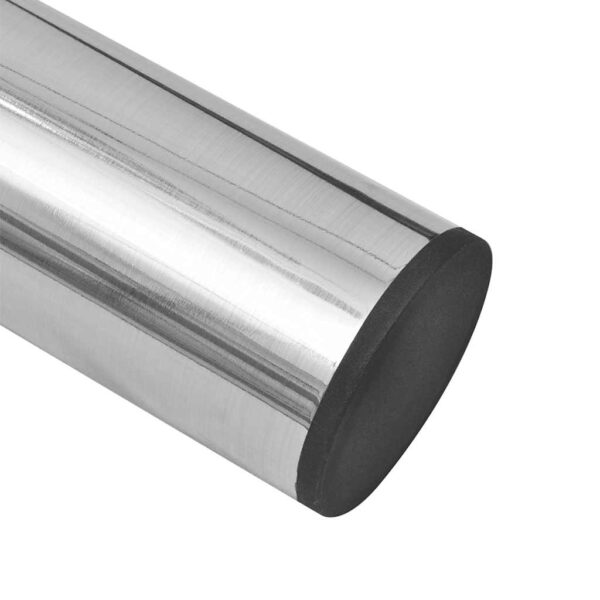 vidaXL Telescopic Table Legs 2 pcs Brushed Nickel 710 mm-1100 mm - Image 5