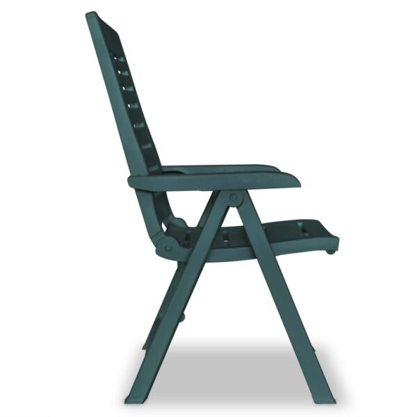 vidaXL 3 Piece Bistro Set Plastic Green - Image 6