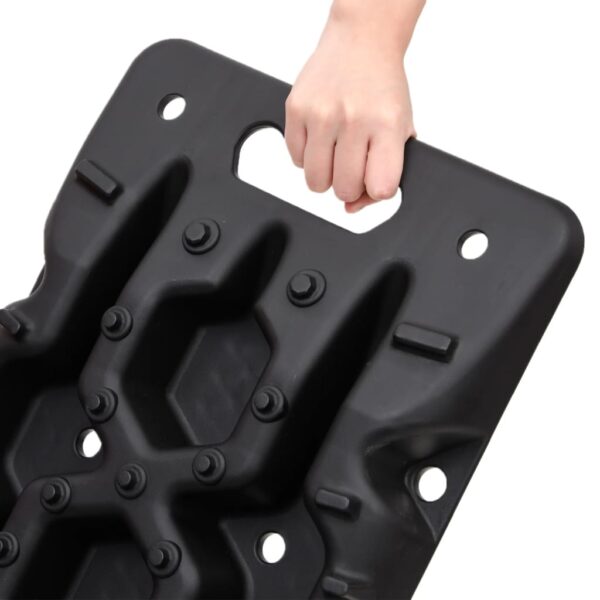 vidaXL Traction Boards 2 pcs Black 107x31x7 cm Nylon - Image 8