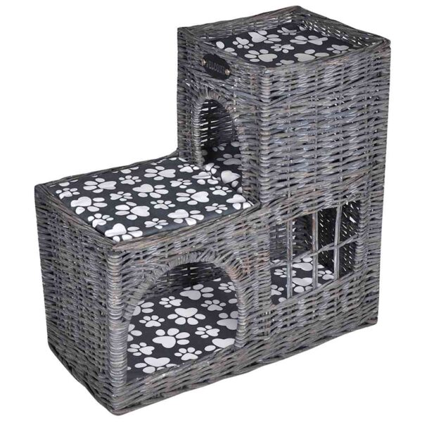 Willow Cat Tree Pet House/Bed/Castle/Scratching Post with Cushion - Image 1