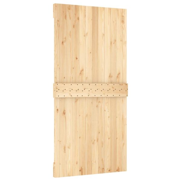 vidaXL Door NARVIK 100x210 cm Solid Wood Pine - Image 6