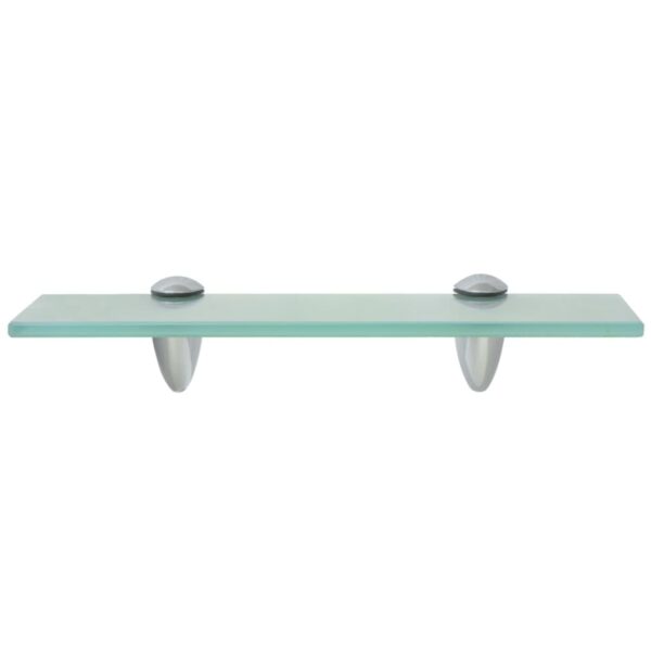 vidaXL Floating Shelves 2 pcs Glass 30x20 cm 8 mm - Image 3
