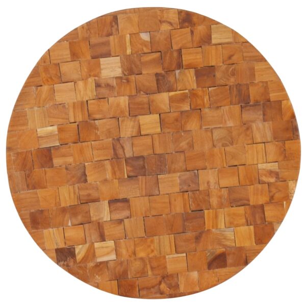vidaXL Coffee Table 60x60x35 cm Solid Teak Wood - Image 5