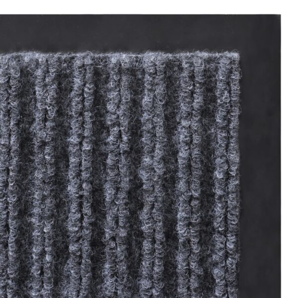 Grey PVC Door Mat 90 x 60 cm - Image 5
