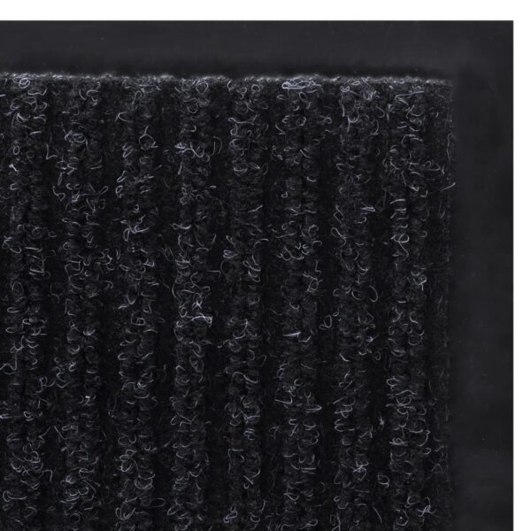 Black PVC Door Mat 120 x 180 cm - Image 5