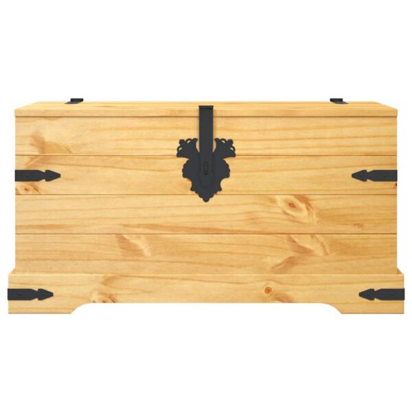 vidaXL Storage Chest Mexican Pine Corona Range 91x49.5x47 cm - Image 4