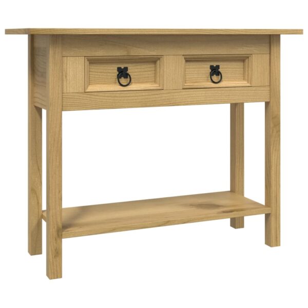 vidaXL Console Table Mexican Pine Corona Range 93x34.5x73 cm - Image 2