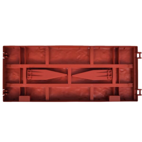 vidaXL Lawn Divider with Brick Design 11 pcs - Image 7