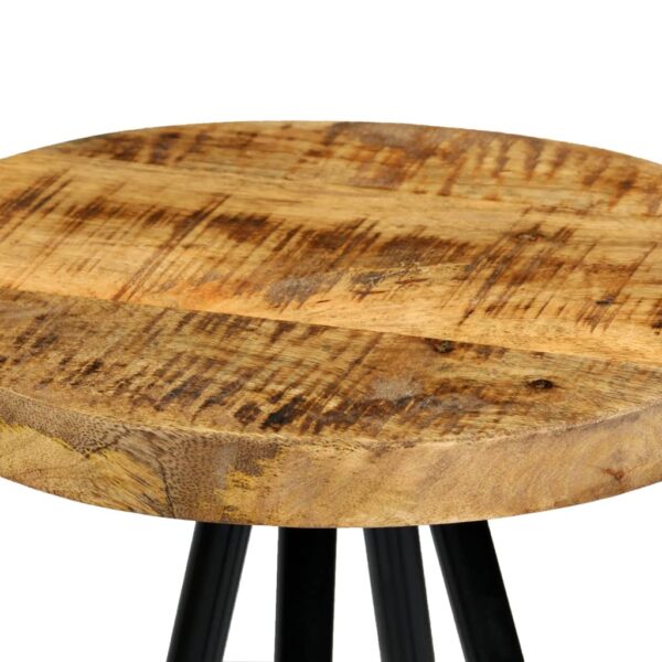 vidaXL Bar Set 5 Piece Solid Mango Wood 120x60x107 cm - Image 10