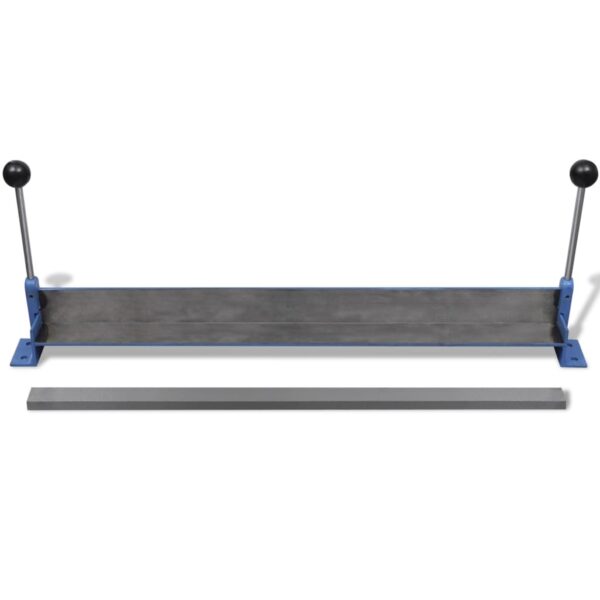 vidaXL Manually Operated Steel Plate Folding Machine 760 mm - Image 2
