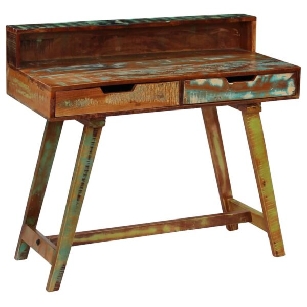 vidaXL Desk Solid Reclaimed Wood - Image 14