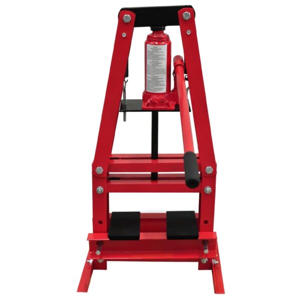 vidaXL 6-ton Hydraulic Heavy Duty Floor Shop Press - Image 2