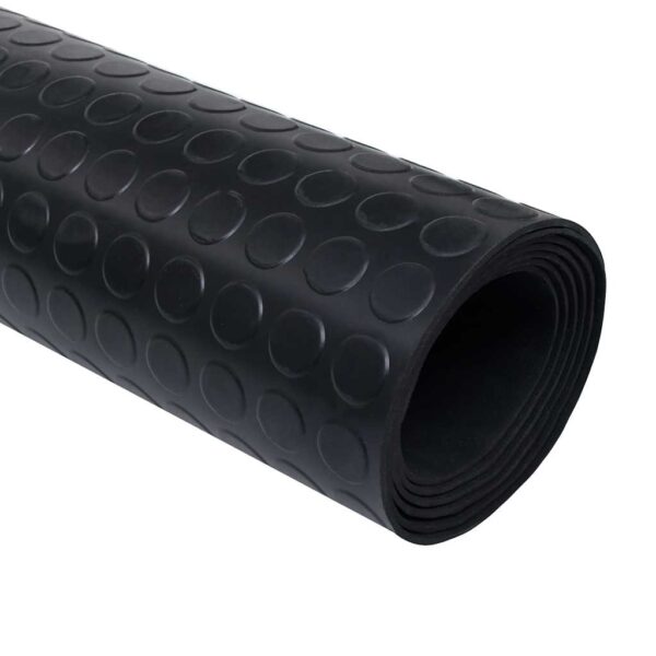 vidaXL Rubber Floor Mat Anti-Slip with Dots 2 x 1 m - Image 2