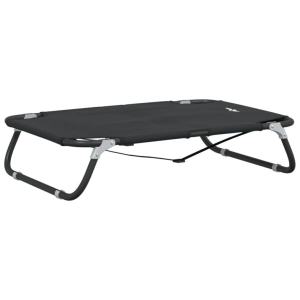 vidaXL Dog Bed Foldable Anthracite Oxford Fabric and Steel - Image 7