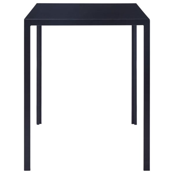 vidaXL Seven Piece Dining Set Wine Red - Image 4