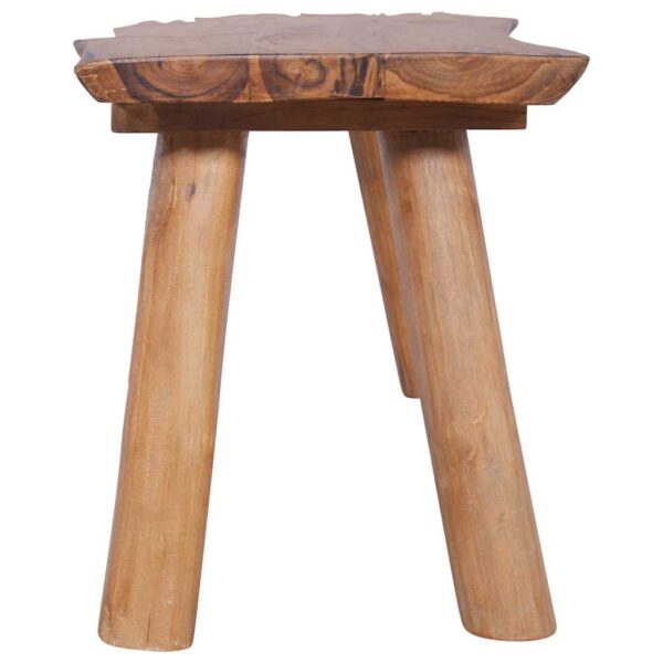 vidaXL Garden Bench 120 cm Solid Teak Wood - Image 3