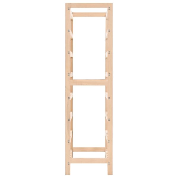 vidaXL Wine Rack Cedar Wood 57.5x28x102 cm - Image 5
