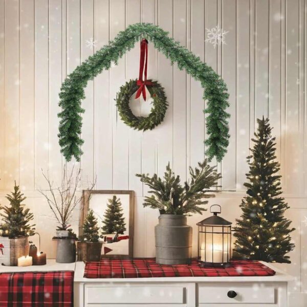 vidaXL Christmas Garland PVC 5 m - Image 3