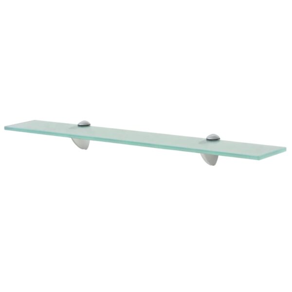 vidaXL Floating Shelves 2 pcs Glass 60x20 cm 8 mm - Image 2