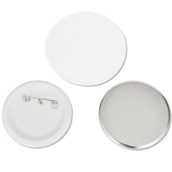 500 pcs Pinback Button Parts 58 mm - Image 3