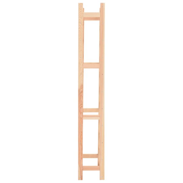 vidaXL Wine Rack for 77 Bottles Solid Wood Pine - Image 4