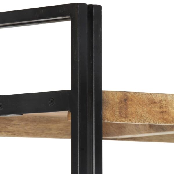 vidaXL 5-Tier Bookcase 140x30x180 cm Solid Mango Wood - Image 5