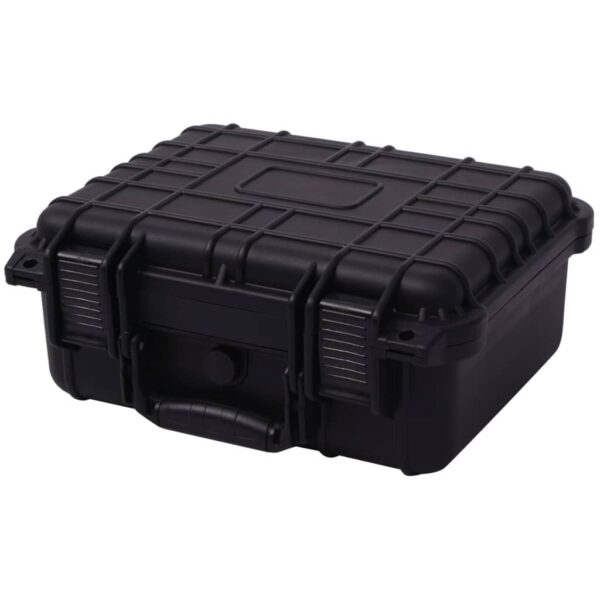 vidaXL Protective Equipment Case 35x29.5x15 cm Black - Image 1