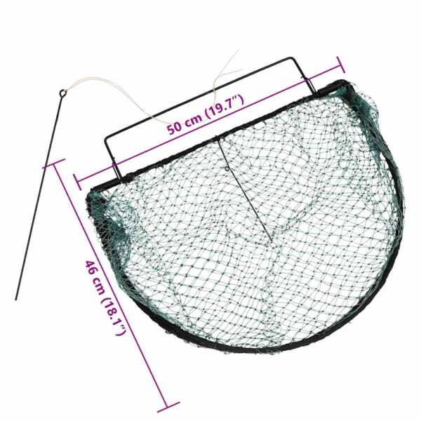 vidaXL Bird Trap Green 50 cm Steel - Image 9