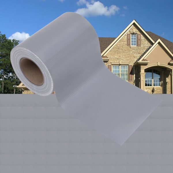 vidaXL Garden Privacy Screen PVC 35x0.19 m Matte Light Grey - Image 1