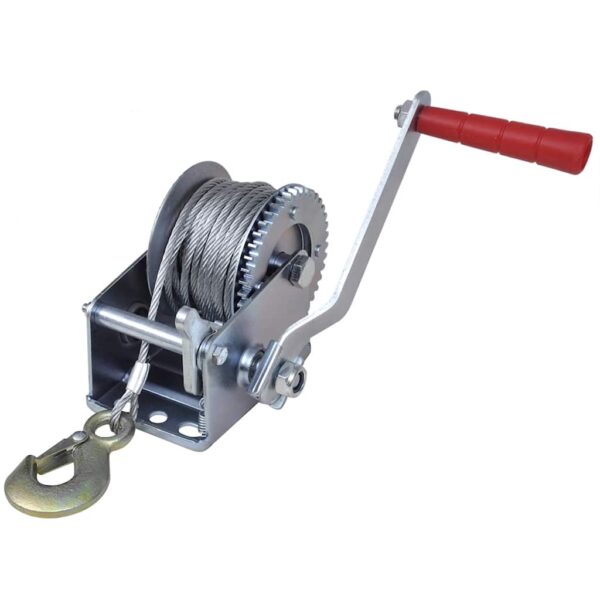vidaXL Hand Winch 360 kg - Image 1