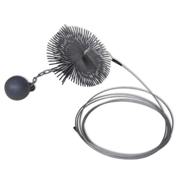 vidaXL Round Chimney Cleaning Brush Dia. 20 cm - Image 1