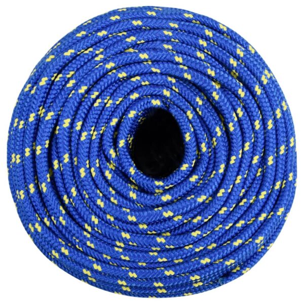 vidaXL Boat Rope Blue 8 mm 25 m Polypropylene - Image 3