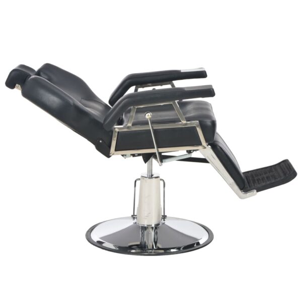 vidaXL Barber Chair Black 72x68x98 cm Faux Leather - Image 7
