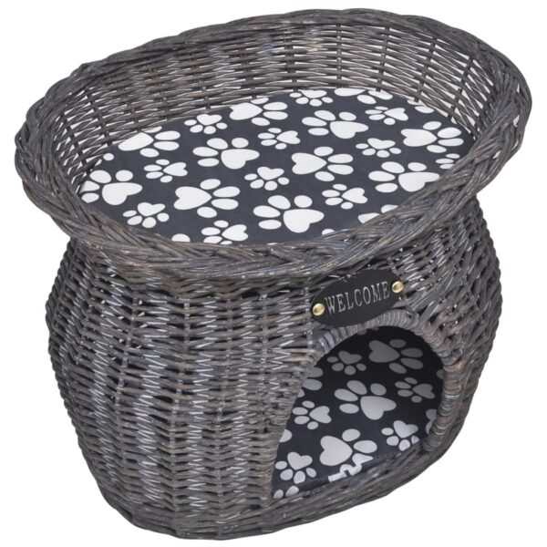 Willow Cat Tree Pet House/Bed/Scratching Post with Cushion - Image 1