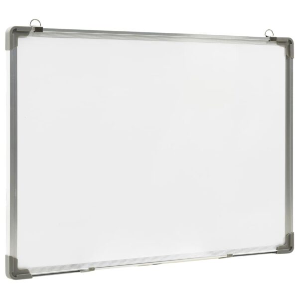 vidaXL Magnetic Dry-erase Whiteboard White 90x60 cm Steel - Image 3