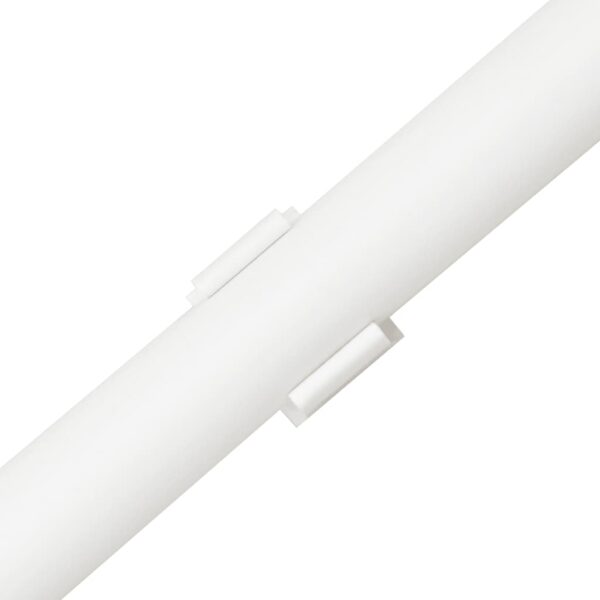 vidaXL Cable Trunkings with Clips Ø16 mm 10 m PVC - Image 7