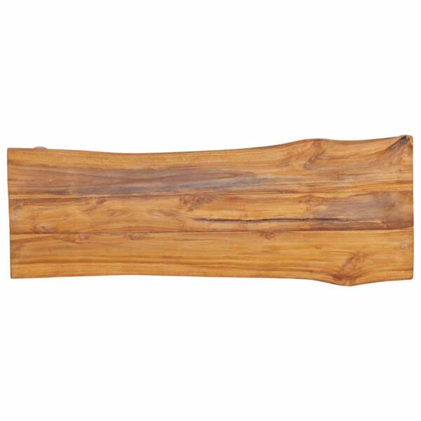 vidaXL Garden Bench 120 cm Solid Teak Wood - Image 4