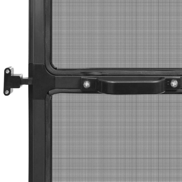 vidaXL Hinged Insect Screen for Doors Anthracite 120x240 cm - Image 6