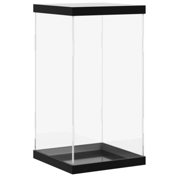 vidaXL Display Box Transparent 20x20x38 cm Acrylic - Image 2