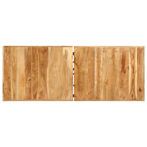 vidaXL Bar Table 180x70x107 cm Solid Acacia Wood - Image 4