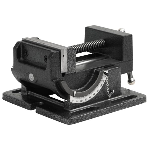 vidaXL Manually Operated Tilting Drill Press Vice 110 mm - Image 4