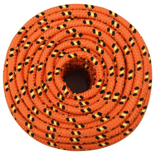 vidaXL Boat Rope Orange 12 mm 100 m Polypropylene - Image 3