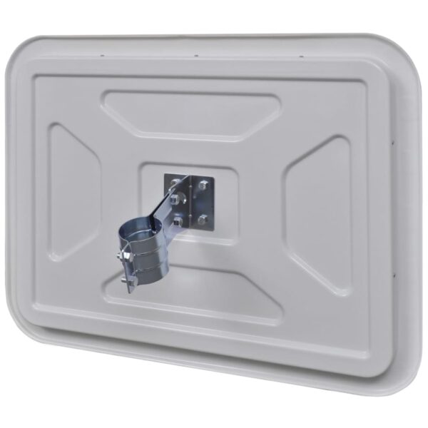 Convex Traffic Mirror Rectangle 60 x 80 cm with Reflectors - Image 5