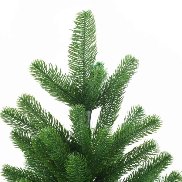 vidaXL Faux Christmas Tree 210 cm Lifelike Needles Green - Image 4