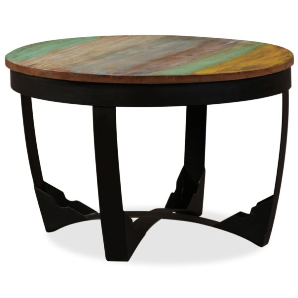 vidaXL Coffee Table Solid Reclaimed Wood 60x40 cm - Image 5