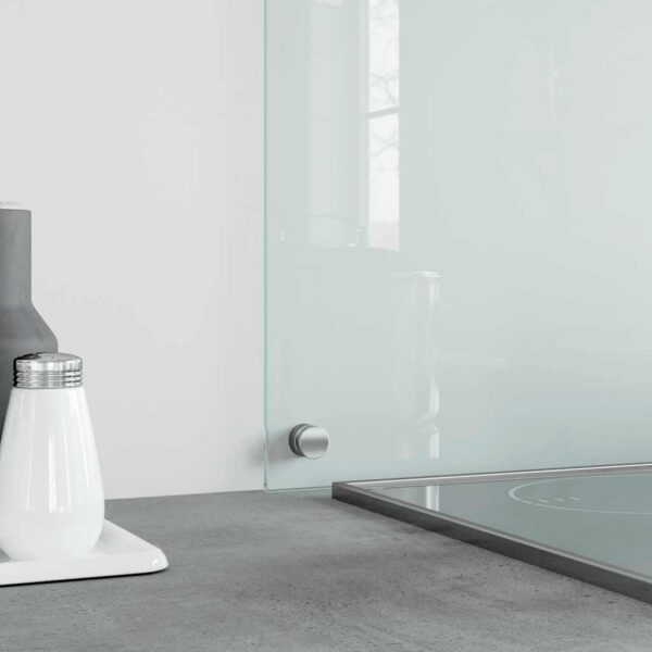 vidaXL Kitchen Backsplash Black 70x40 cm Tempered Glass - Image 4