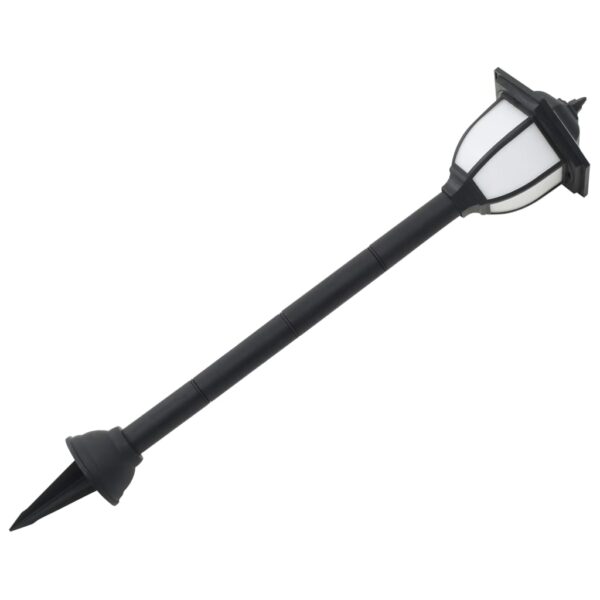 vidaXL Outdoor Solar Lamps 6 pcs LED Black - Image 6