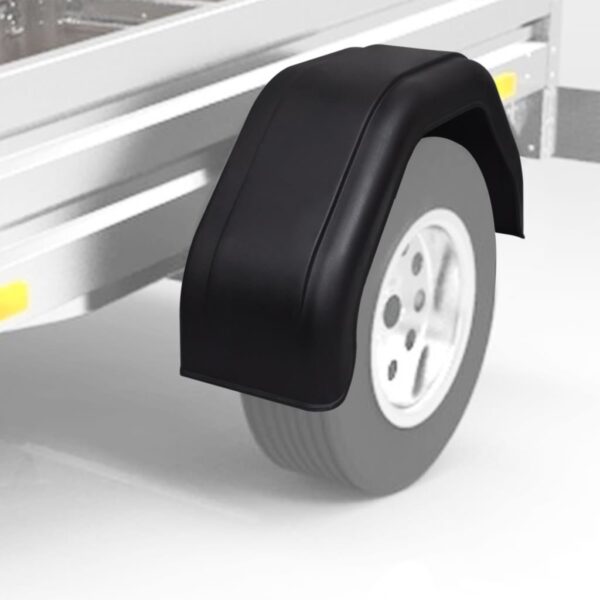 vidaXL 2x Mudguard for Trailer Wheels 200 x 680 mm - Image 5