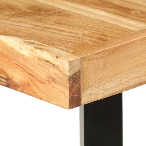 vidaXL Bar Table 180x70x107 cm Solid Acacia Wood - Image 5