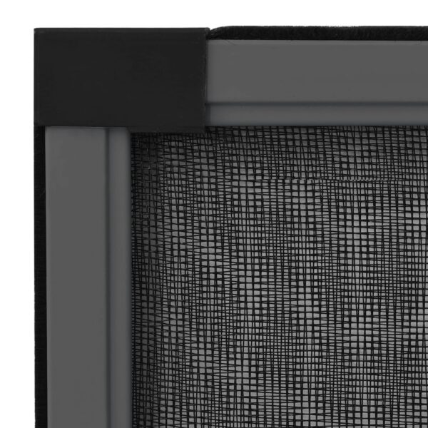 vidaXL Extendable Insect Screen for Windows Anthracite (75-143)x50 cm - Image 7